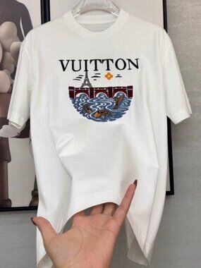 Premium White Cotton Pullover - Vintage Paris Heraldic Shield Graphic